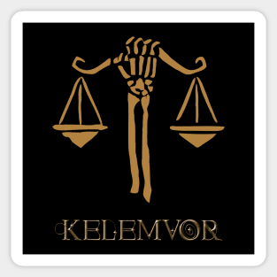 Symbol of Kelemvor DnD Dragon God of Death. Baldurs gate 3 Sticker